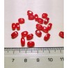 Ovale Rosso Arancio - Pasta Vitrea