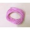 Cordino in cotone cerato rosa