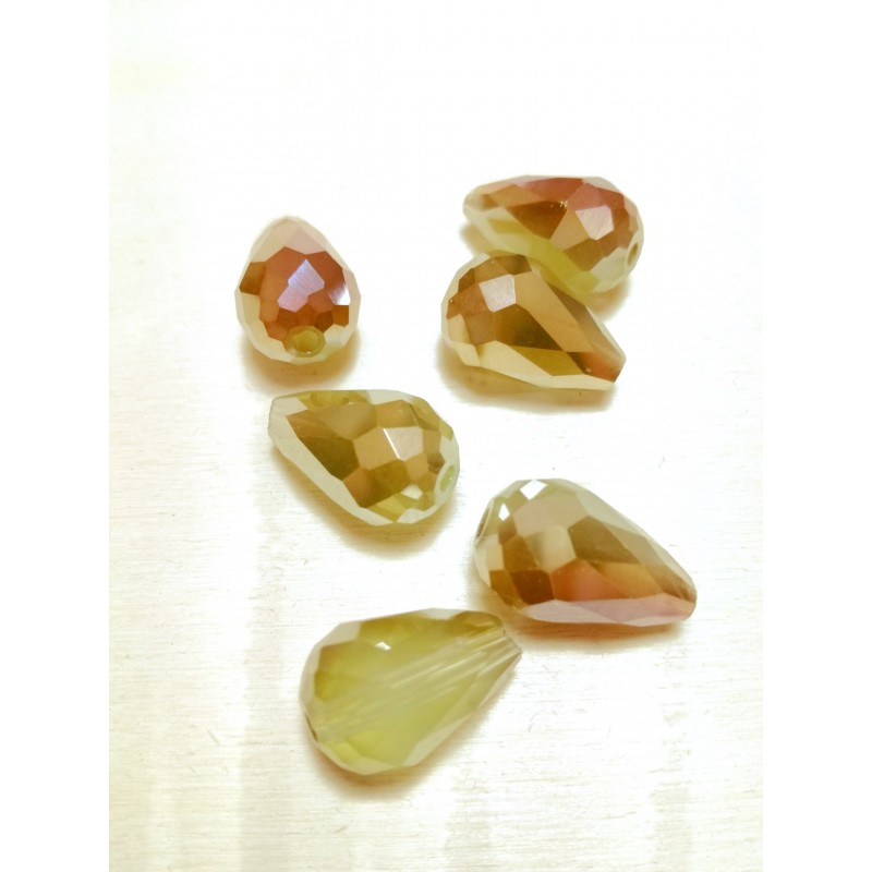 Gocce di cristallo sfaccettato - Ematite