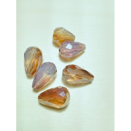 Gocce di cristallo sfaccettato - Topazio