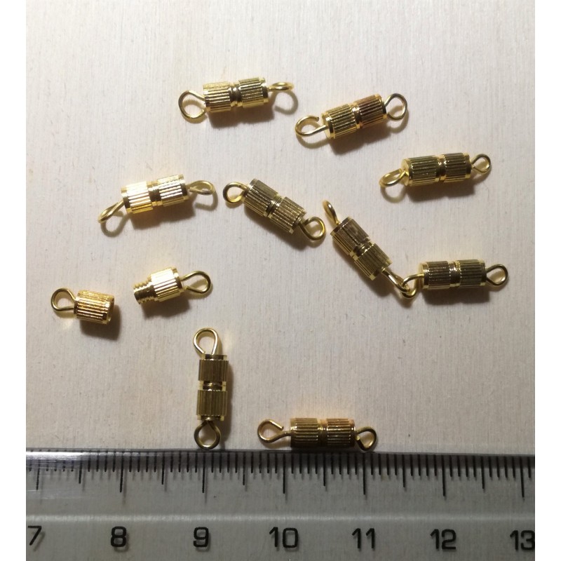 Chiusura barilotto a vite oro 2