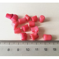 Cilindri irregolari piccoli corallo bambù